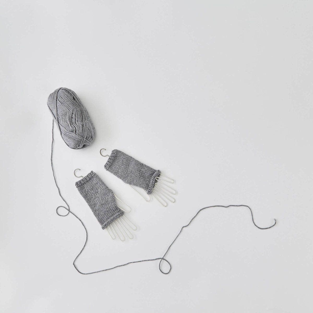 Knit Wristers made in Red Heart Soft Yarn