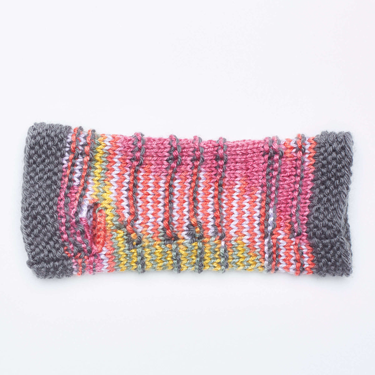 Knit Mitts made in Red Heart Super Saver Yarn