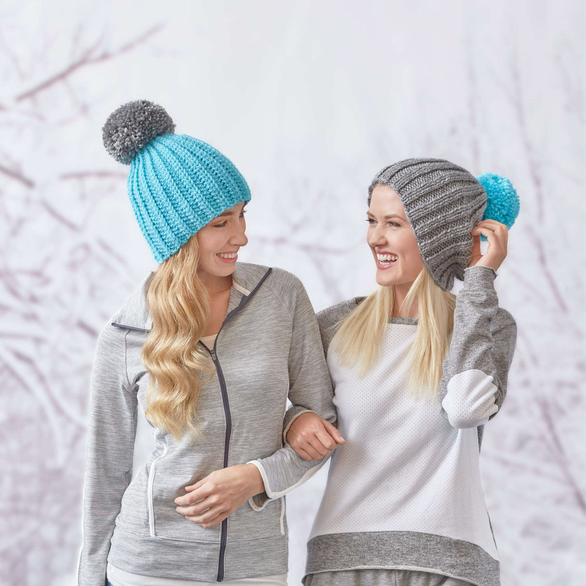 Knit Hat made in Red Heart Super Saver Chunky Yarn