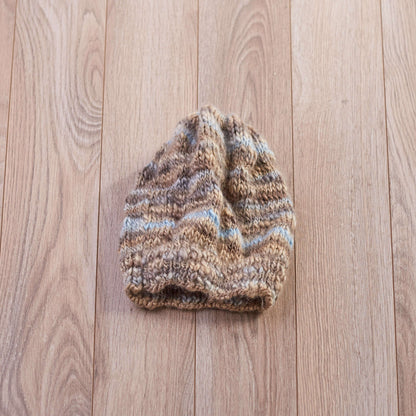 Red Heart Knit Free-Spirited Hat Knit Hat made in Red Heart Boutique Yarn