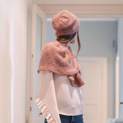 Red Heart Knit Brilla Beanie Knit Beanie made in Red Heart An Italian Story Luce Yarn