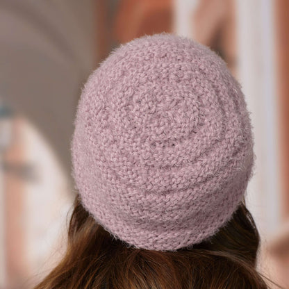 Red Heart Cozy Style Knit Hat Knit Hat made in Red Heart Hygge Yarn