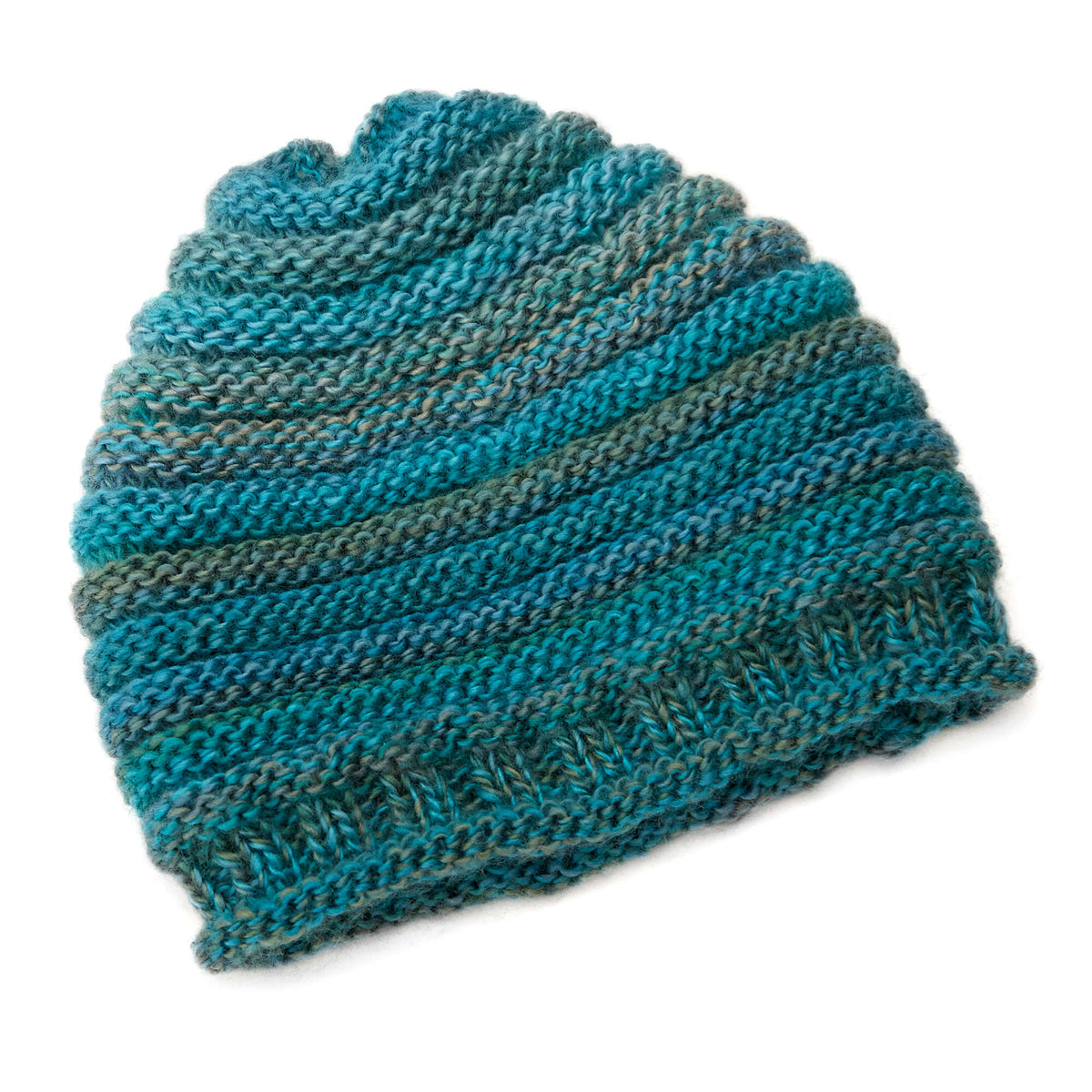 Knit Hat made in Red Heart Boutique Yarn