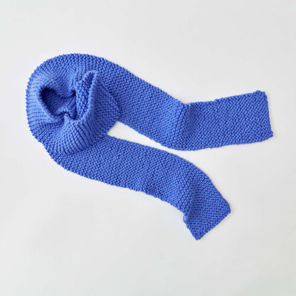 Red Heart Beginner Knit Skinny Scarf Knit Scarf made in Red Heart With Love Yarn