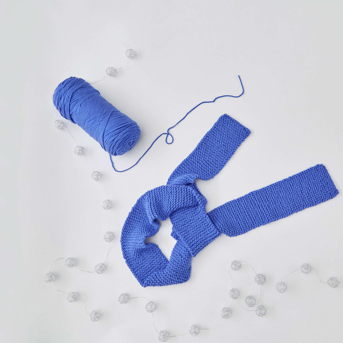 Knit Scarf made in Red Heart With Love Yarn