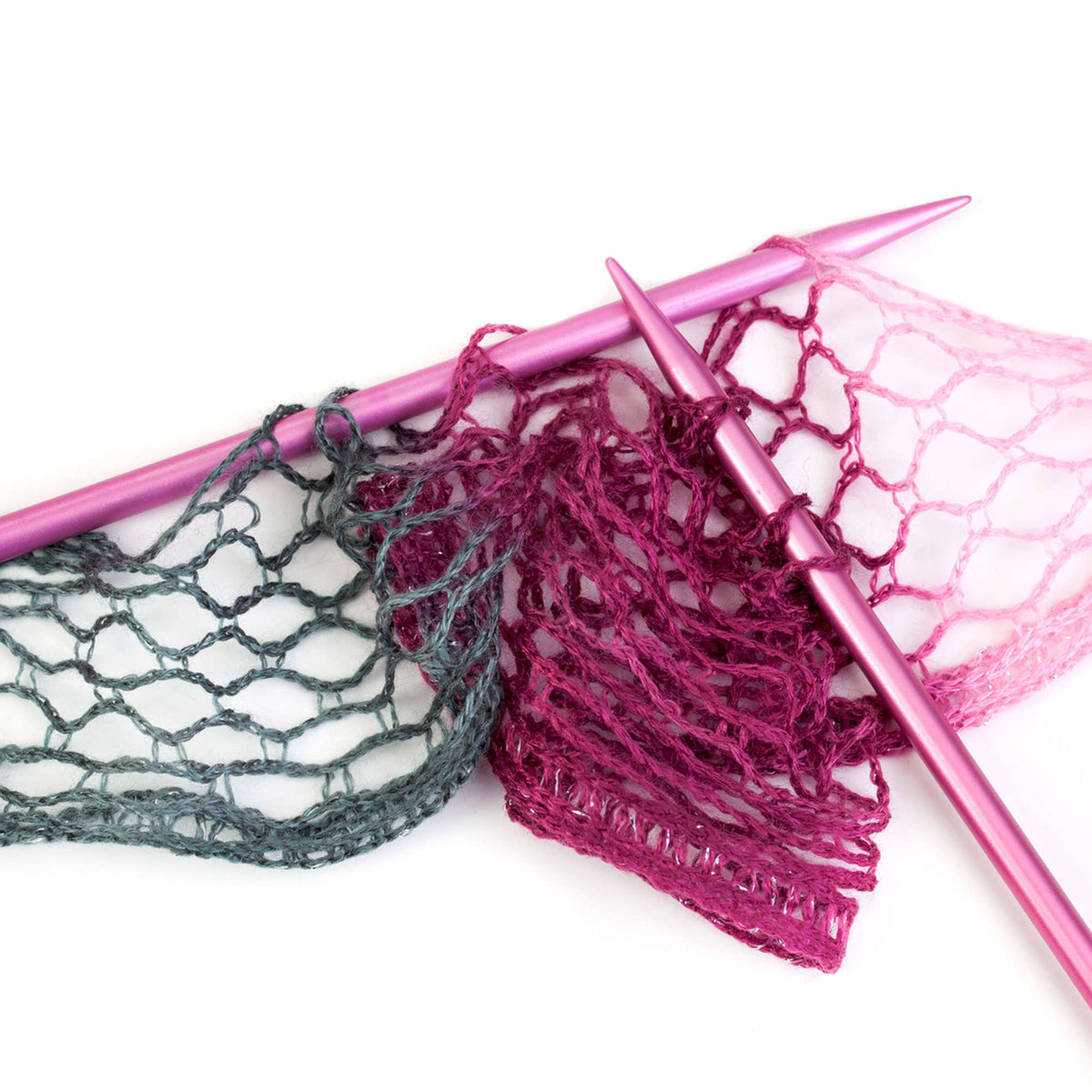 Knit Scarf made in Red Heart Boutique Yarn