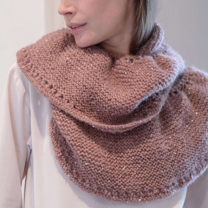 Red Heart Knit Arco Shawl Knit Shawl made in Red Heart An Italian Story Luce Yarn