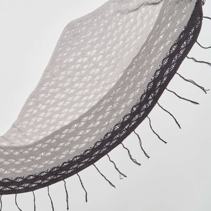 Red Heart Knit Little Waves Shawl Knit Shawl made in Red Heart It's a Wrap Yarn