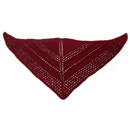 Red Heart Knit Totally Styled Shawl Knit Shawl made in Red Heart Chunky Soft Yarn