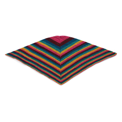 Red Heart Easy Lacy Knit Triangle Shawl Knit Shawl made in Red Heart Super Saver O'Go yarn