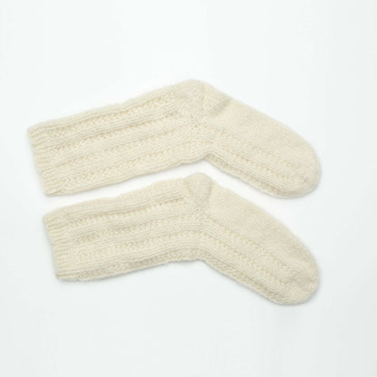 Red Heart Knit Relaxation Socks Knit Socks made in Red Heart Dreamy Yarn