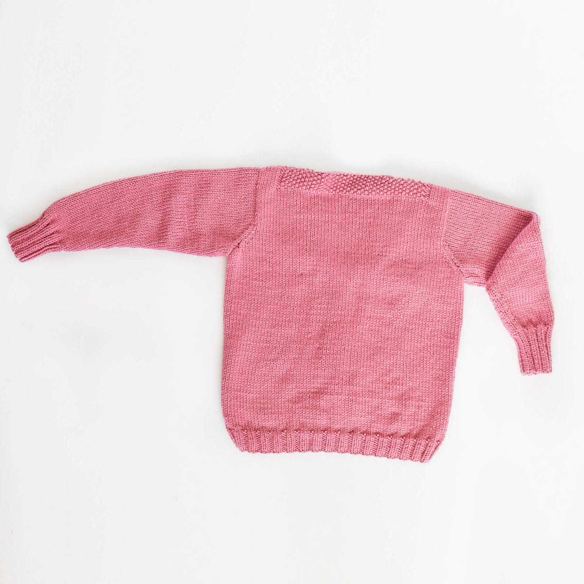 Knit Sweater made in Red Heart Soft Essentials Yarn