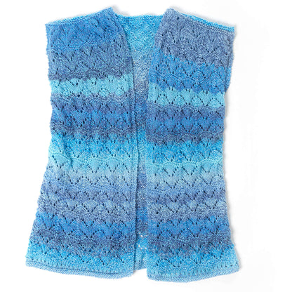 Red Heart Going Coastal Vest S 