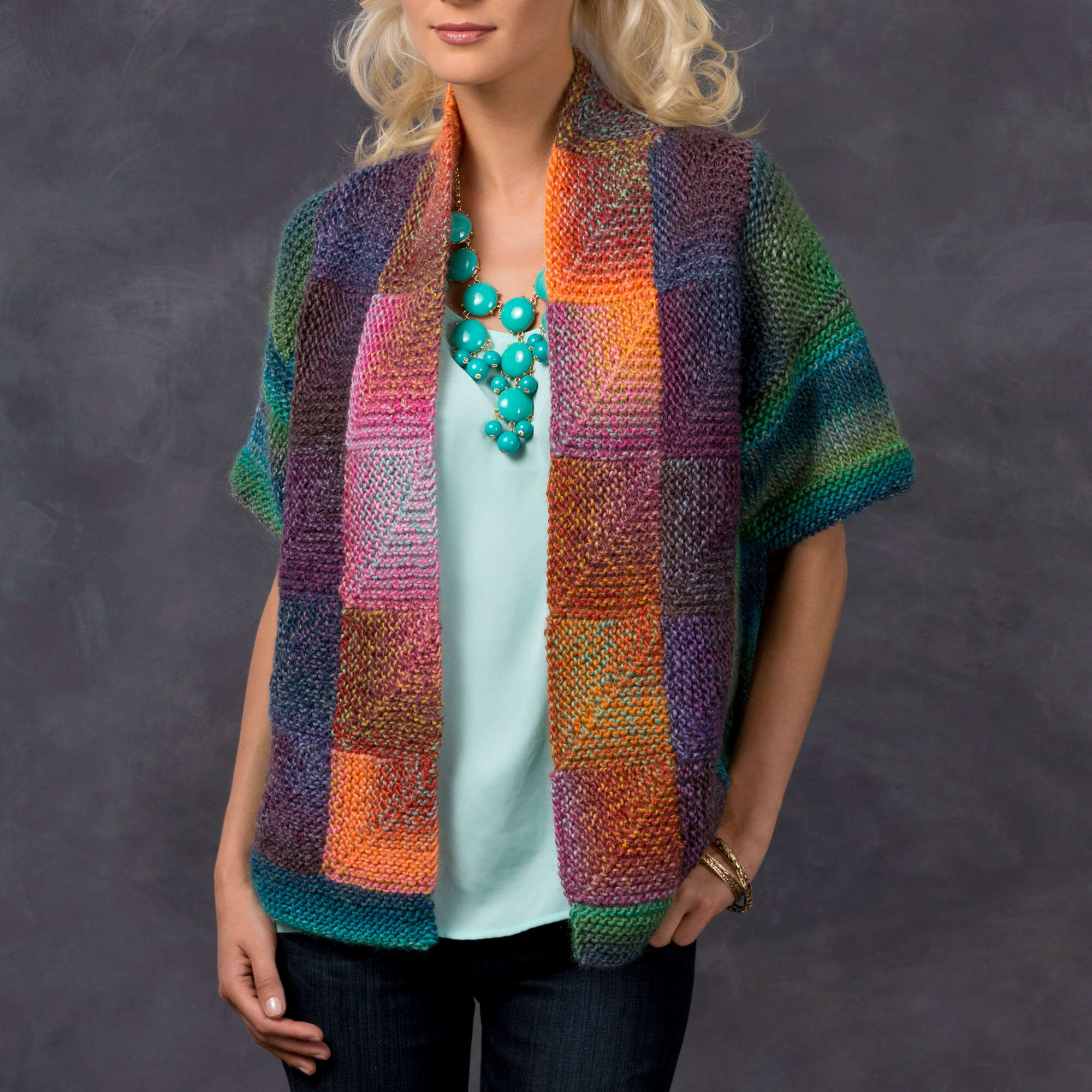 Mitered Knitting Patterns Free Miter Squares Scarf Knitting Pattern