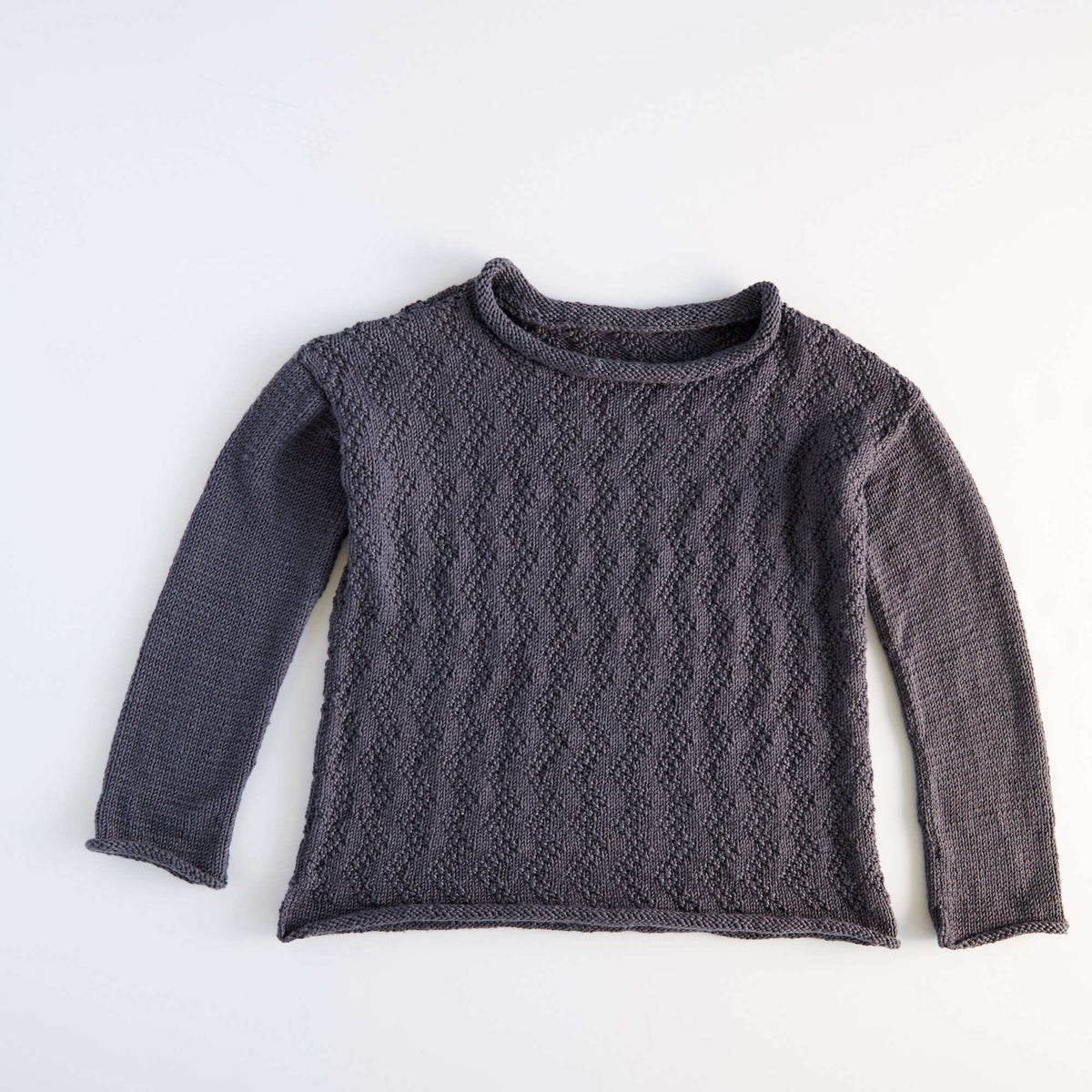 Knit Cowl made in Red Heart Chic Sheep Yarn