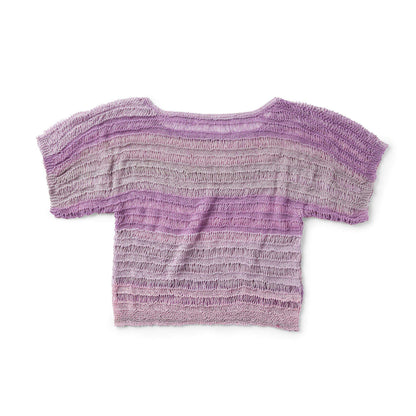 Red Heart Easy-Breezy Knit Top M