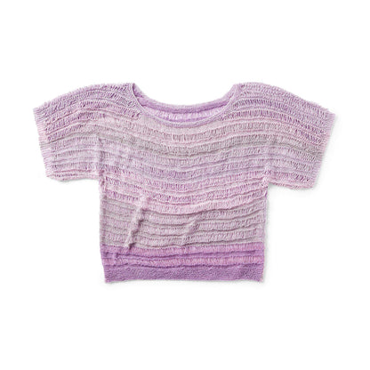 Red Heart Easy-Breezy Knit Top M