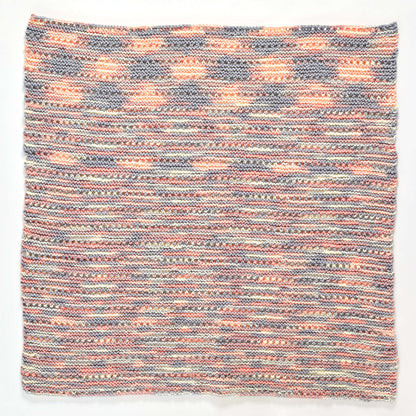 Red Heart Garter Lace Knit Baby Blanket Knit Blanket made in Red Heart Comfort Yarn