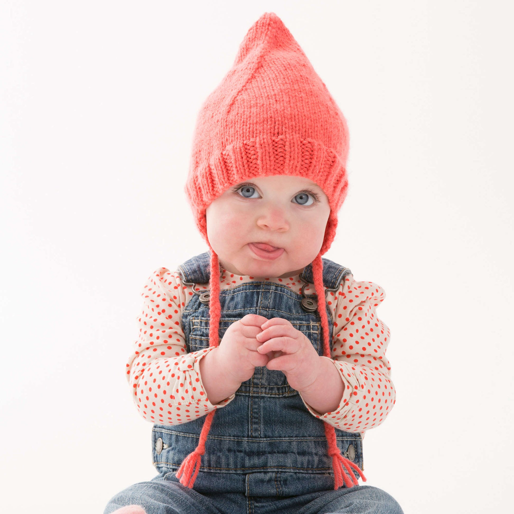 Free Red Heart Cutie Pointed Hat Pattern