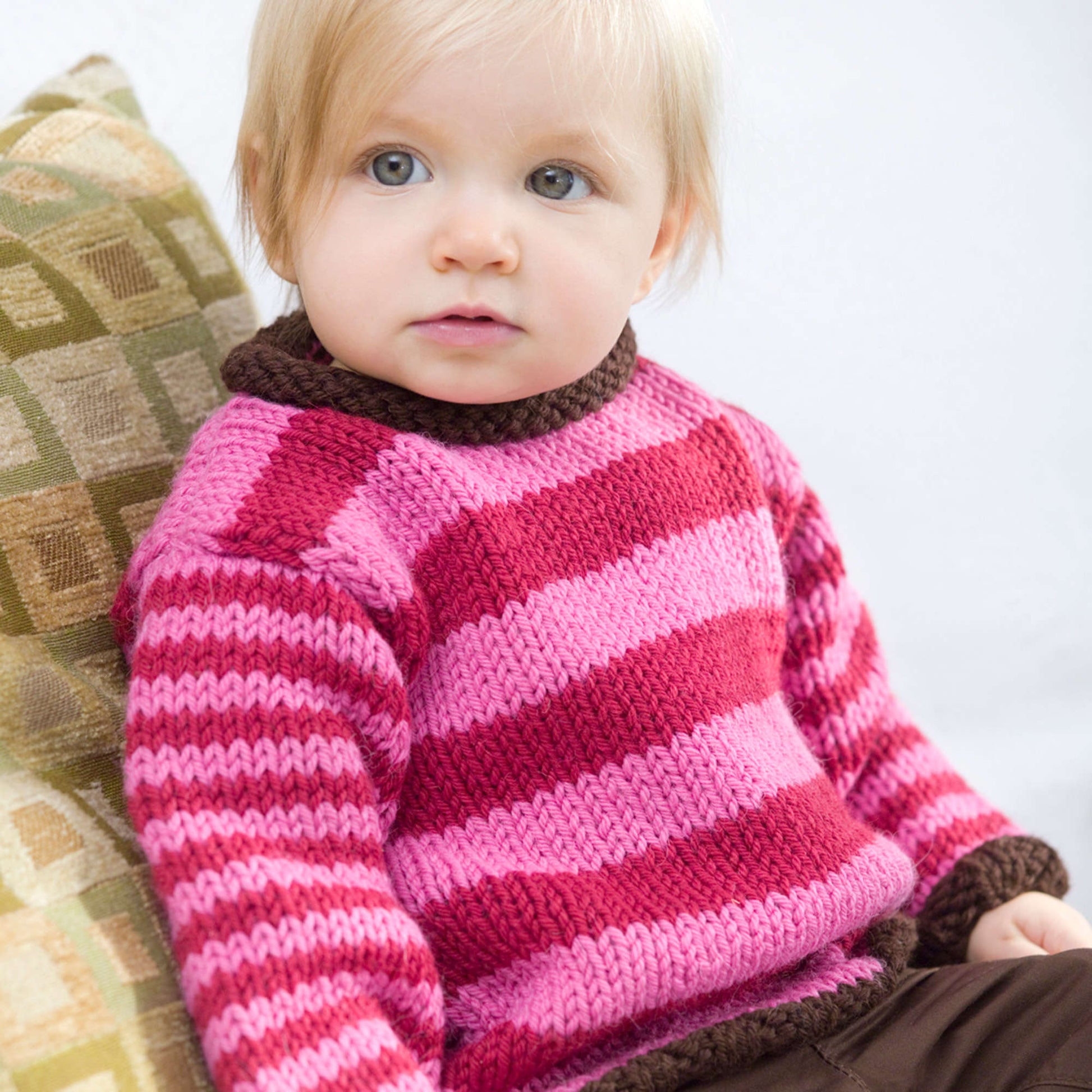 HAGAR HEART KNIT PULLOVER