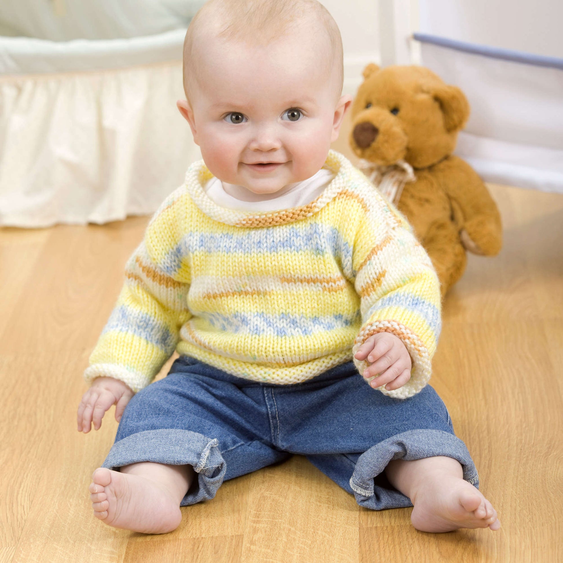 Free Red Heart Simple Baby Pullover Pattern