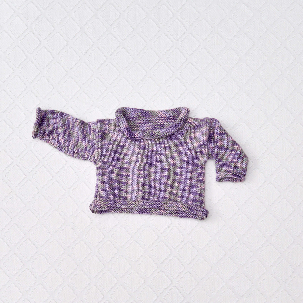 Knit Sweater made in Red Heart Soft Essentials Yarn