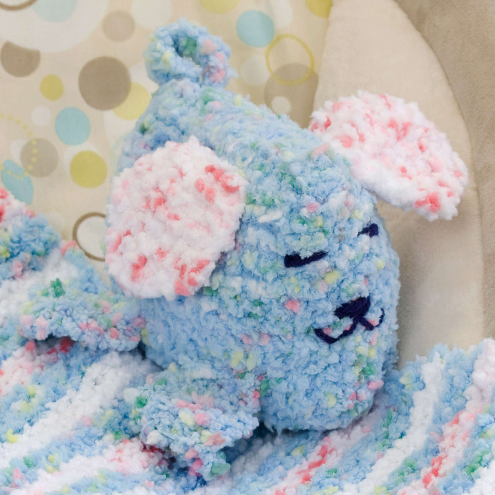 Free Red Heart Baby Blankie & Puppy Pal Knit Pattern