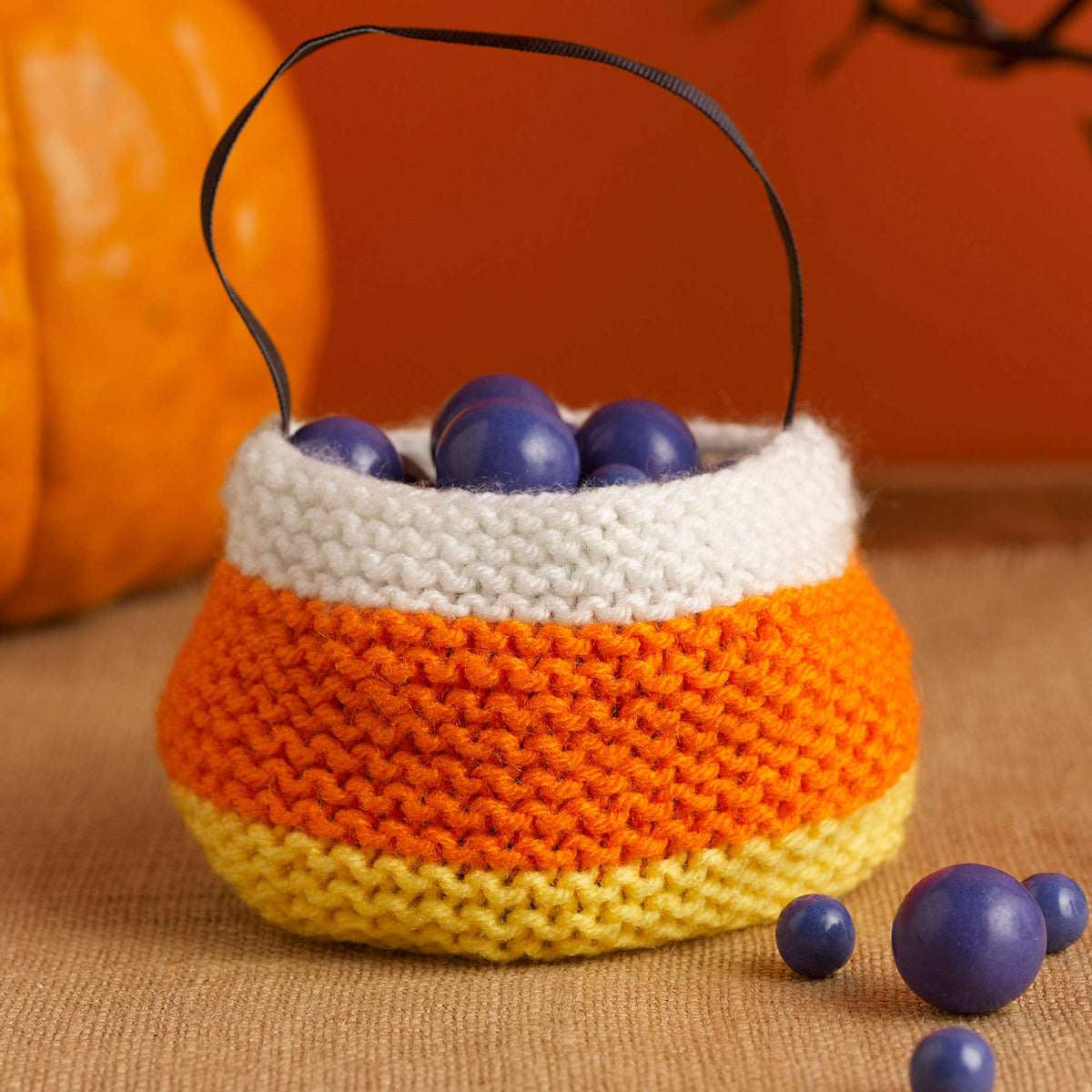 Knit Bag made in Red Heart Super Saver Yarn