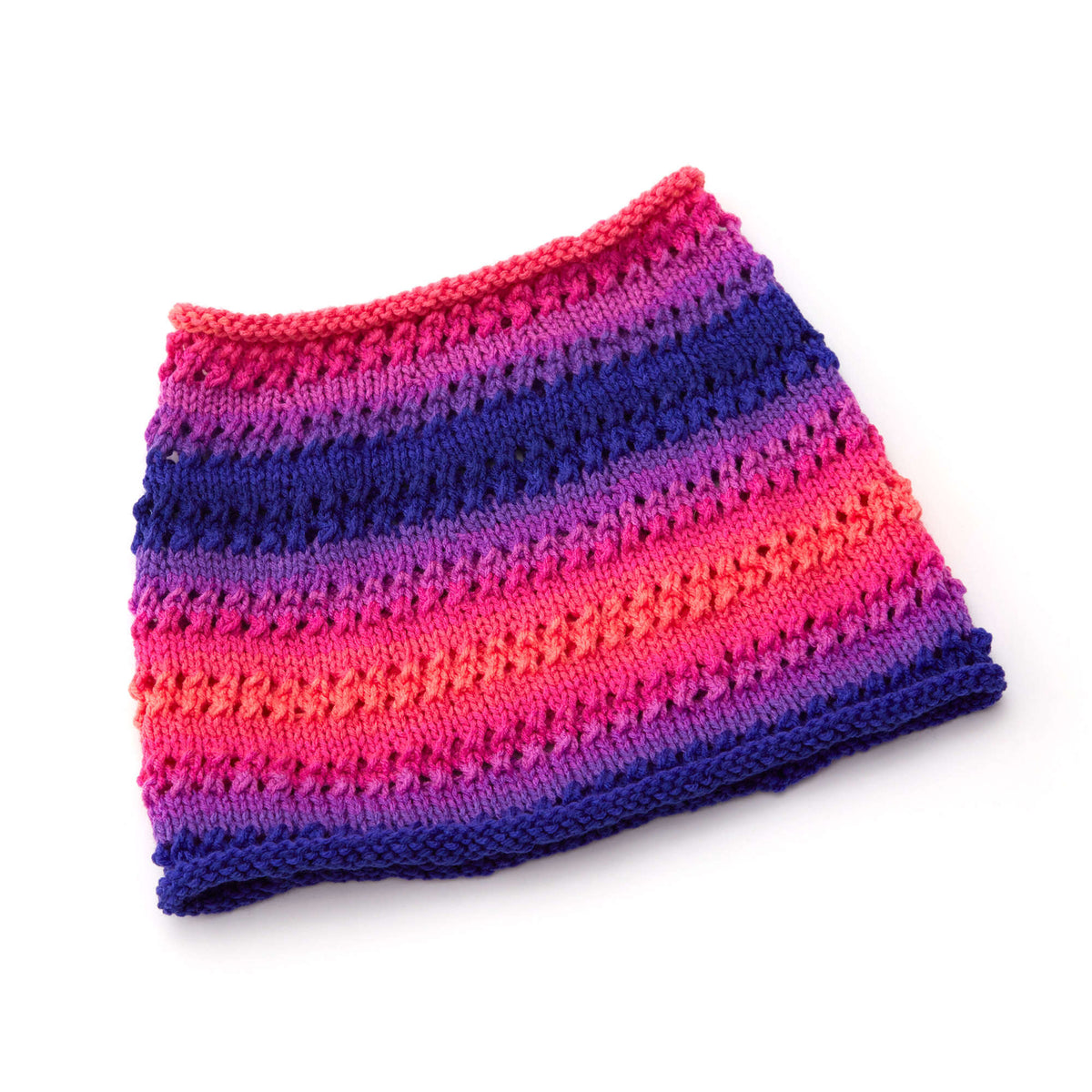 Knit Poncho made in Red Heart Super Saver Yarn