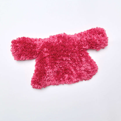 Red Heart Girls' Fashion Fur Shrug Knit Red Heart Girls' Fashion Fur Shrug Knit