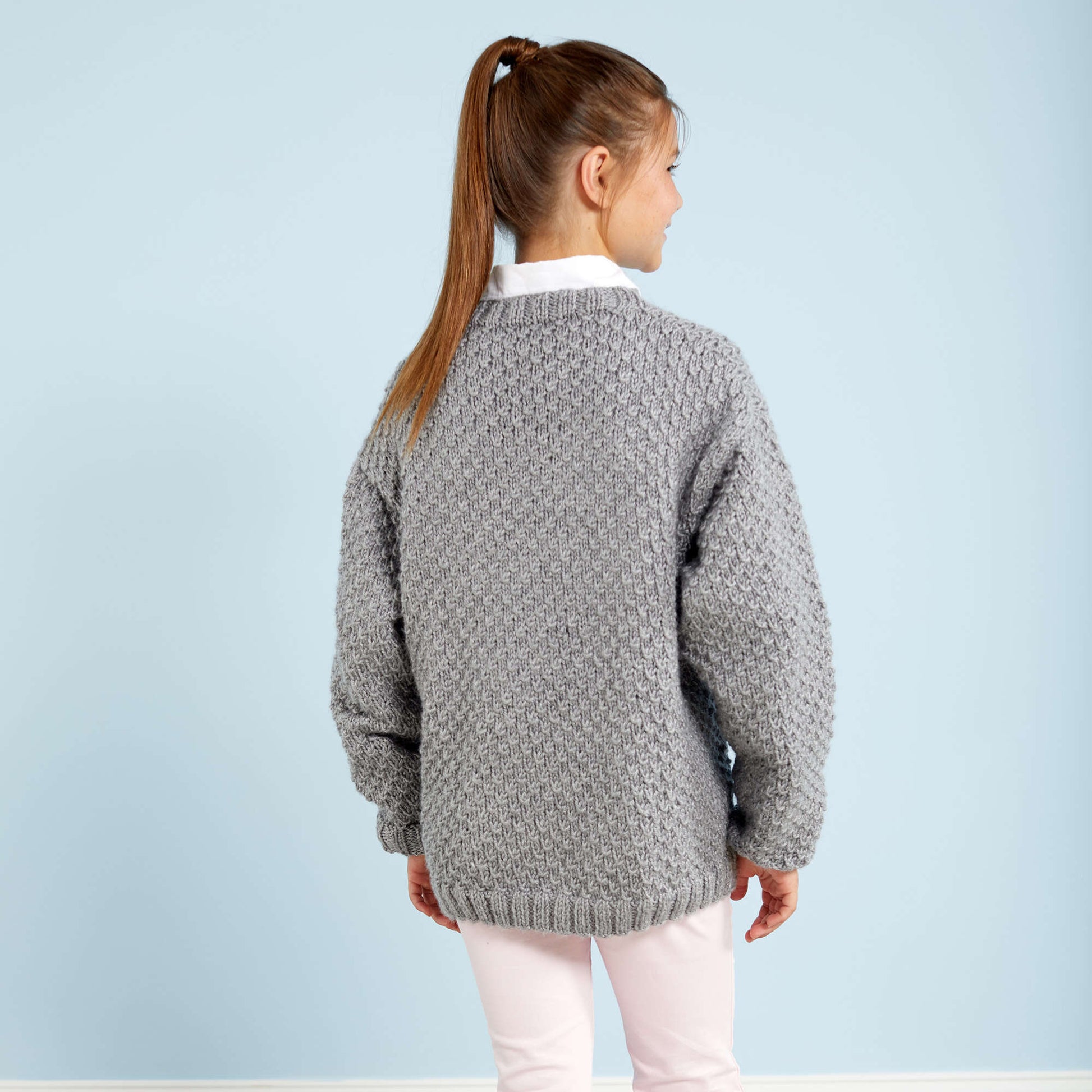 Free Easy Red Heart Awesome, Cool Sweater Knitting Pattern | Yarnspirations Free Easy Red Heart Awesome, Cool Sweater Knitting Pattern | Yarnspirations