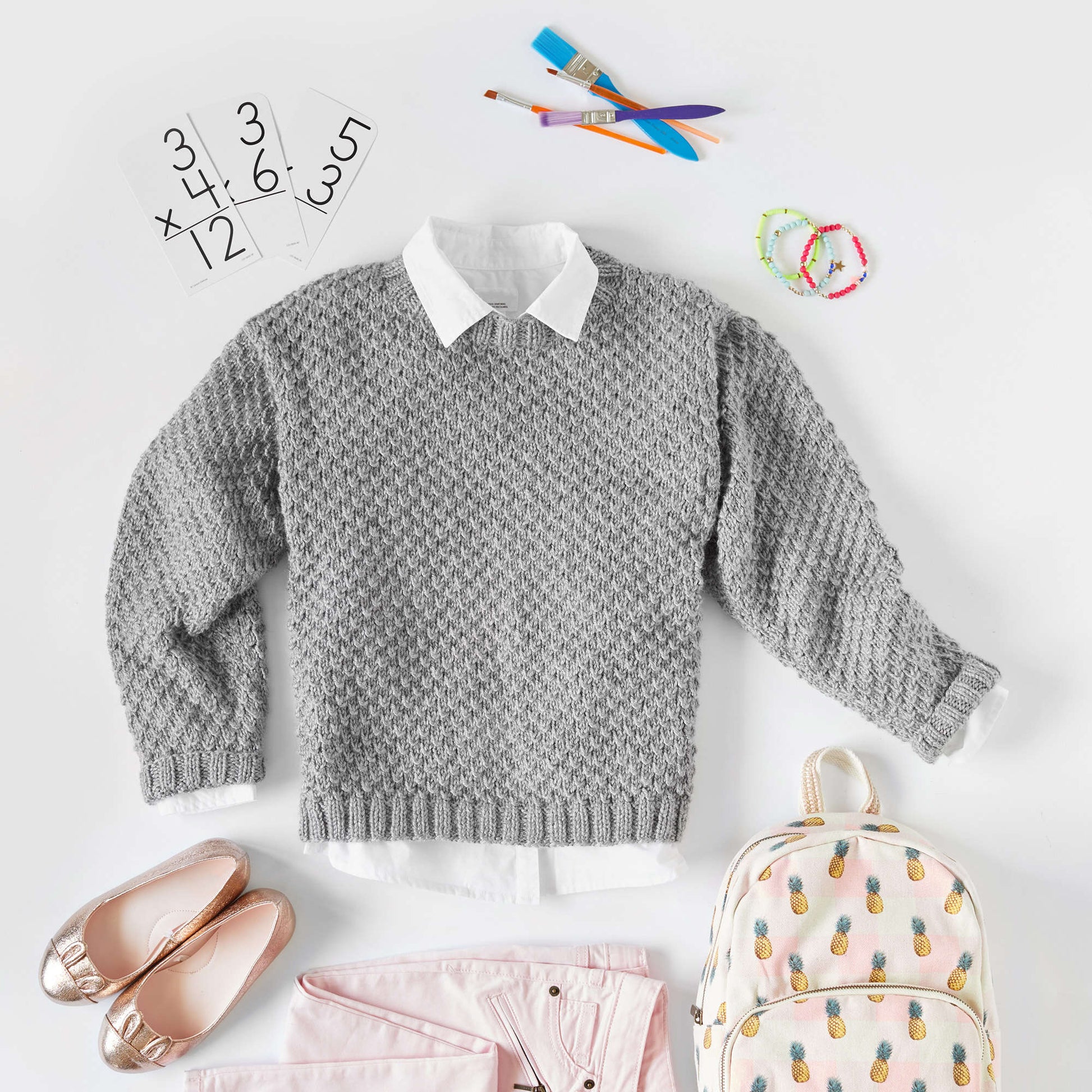 Free Easy Red Heart Awesome, Cool Sweater Knitting Pattern | Yarnspirations Free Easy Red Heart Awesome, Cool Sweater Knitting Pattern | Yarnspirations