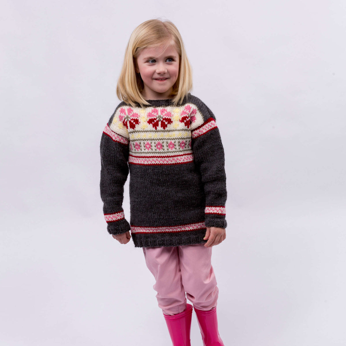 Knit Tunic made in Red Heart Super Saver Yarn