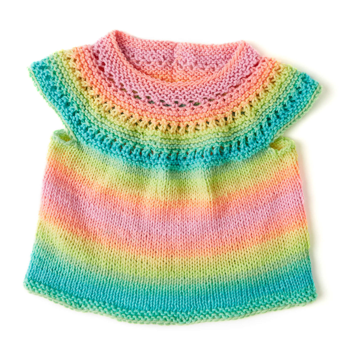 Knit Tunic made in Red Heart Super Saver Yarn