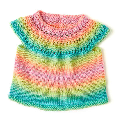 Red Heart Knit Girl Time Tunic Knit Tunic made in Red Heart Super Saver Yarn