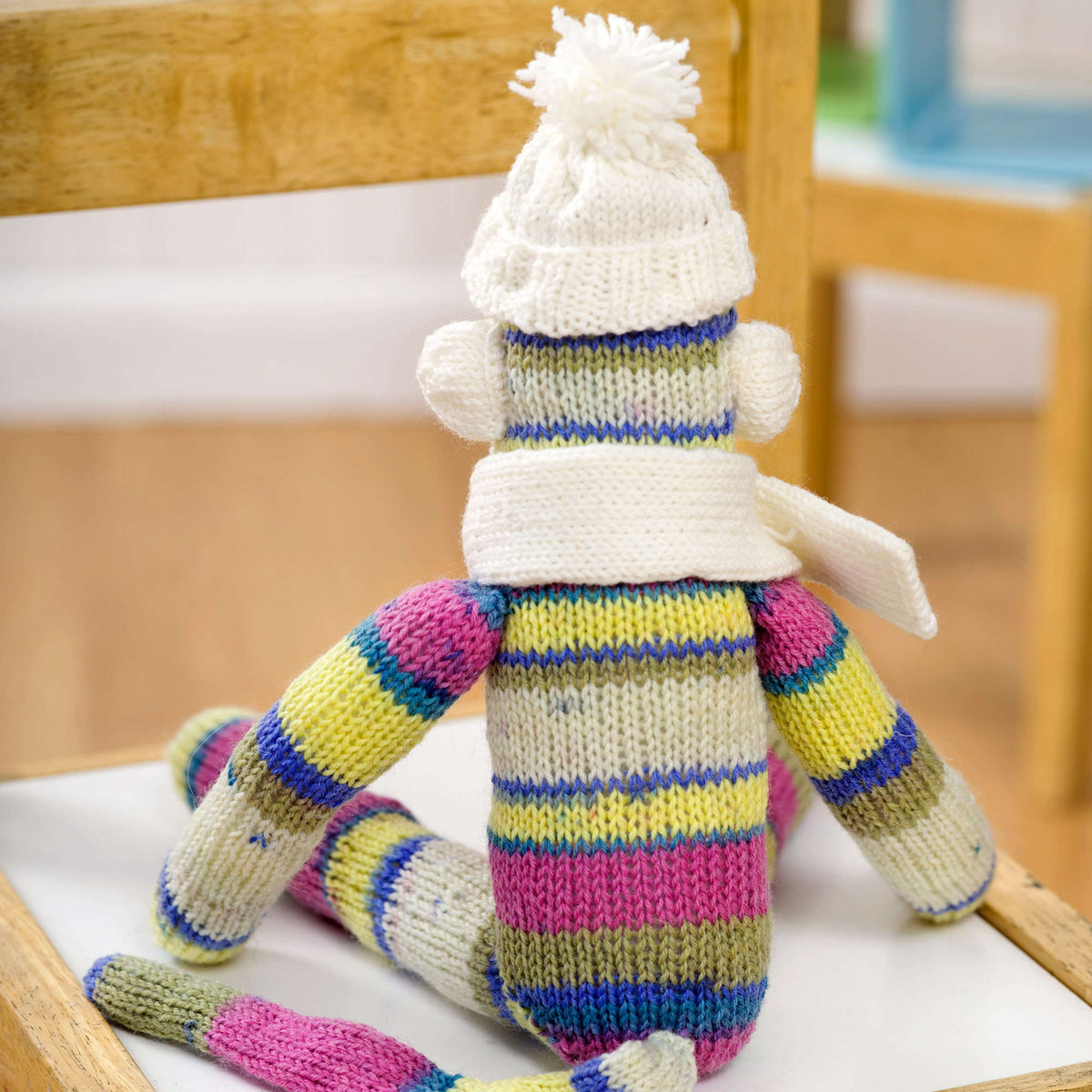 Knit Toy made in Red Heart Heart & Sole Yarn