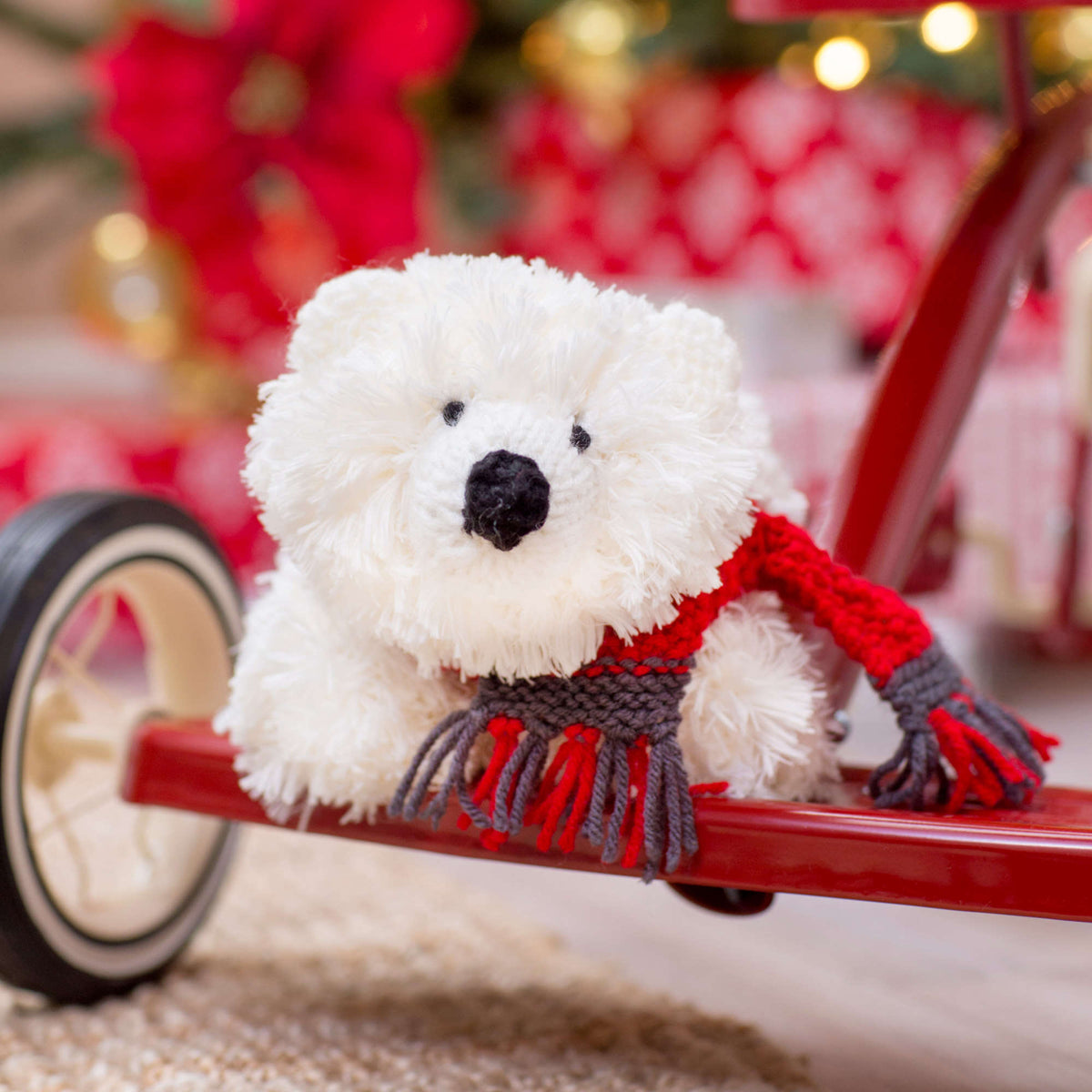 Knit Toy made in Red Heart Boutique Yarn