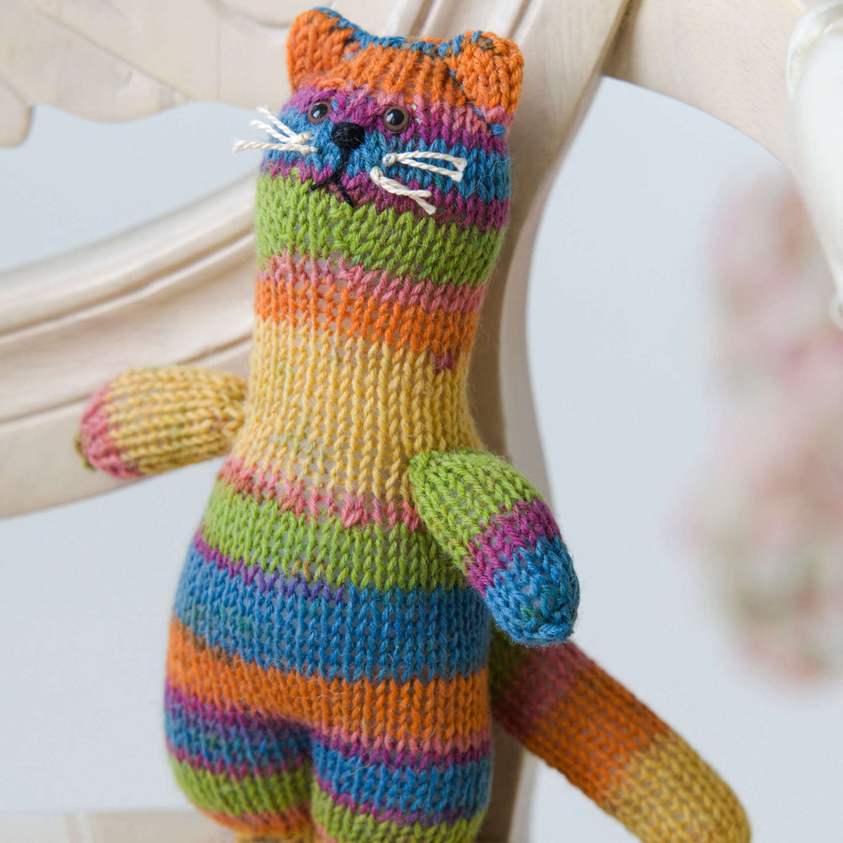 Knit Toy made in Red Heart Heart & Sole Yarn