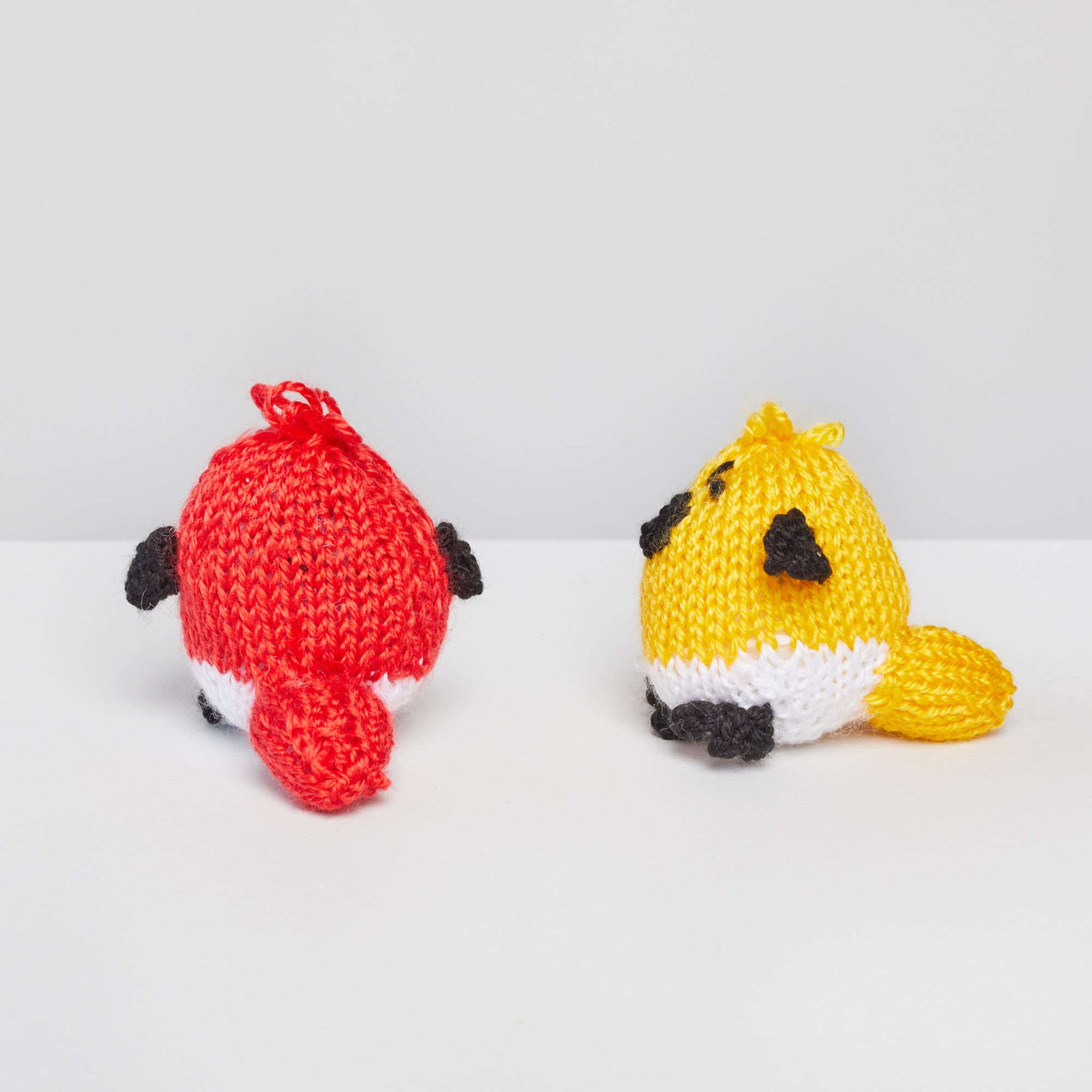 Free Red Heart George And Hubert Knit Bird Pattern
