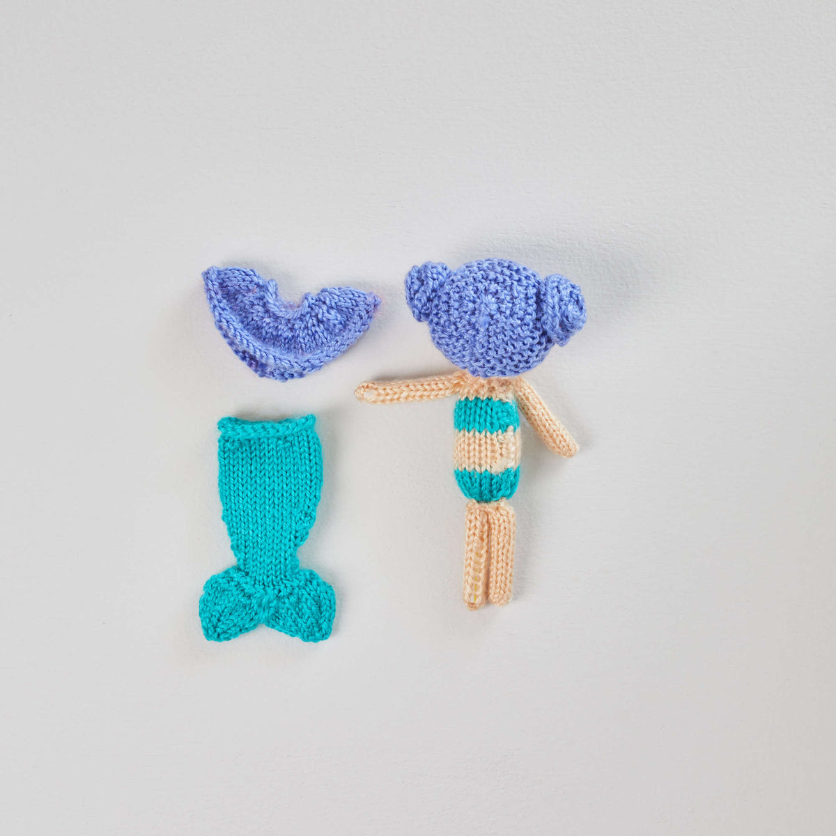 Knit Costume made in Red Heart Amigurumi Yarn