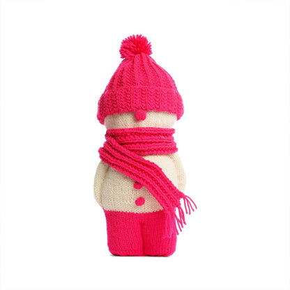 Red Heart Knit Winter Friend Single Size