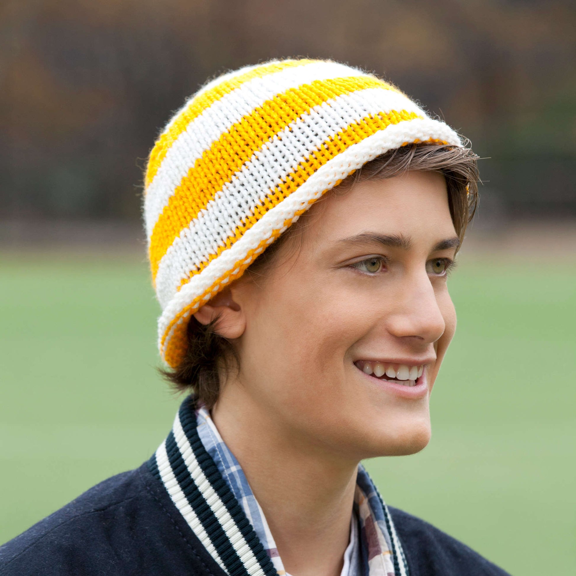 Free Red Heart Team Pride Hat Knit Pattern