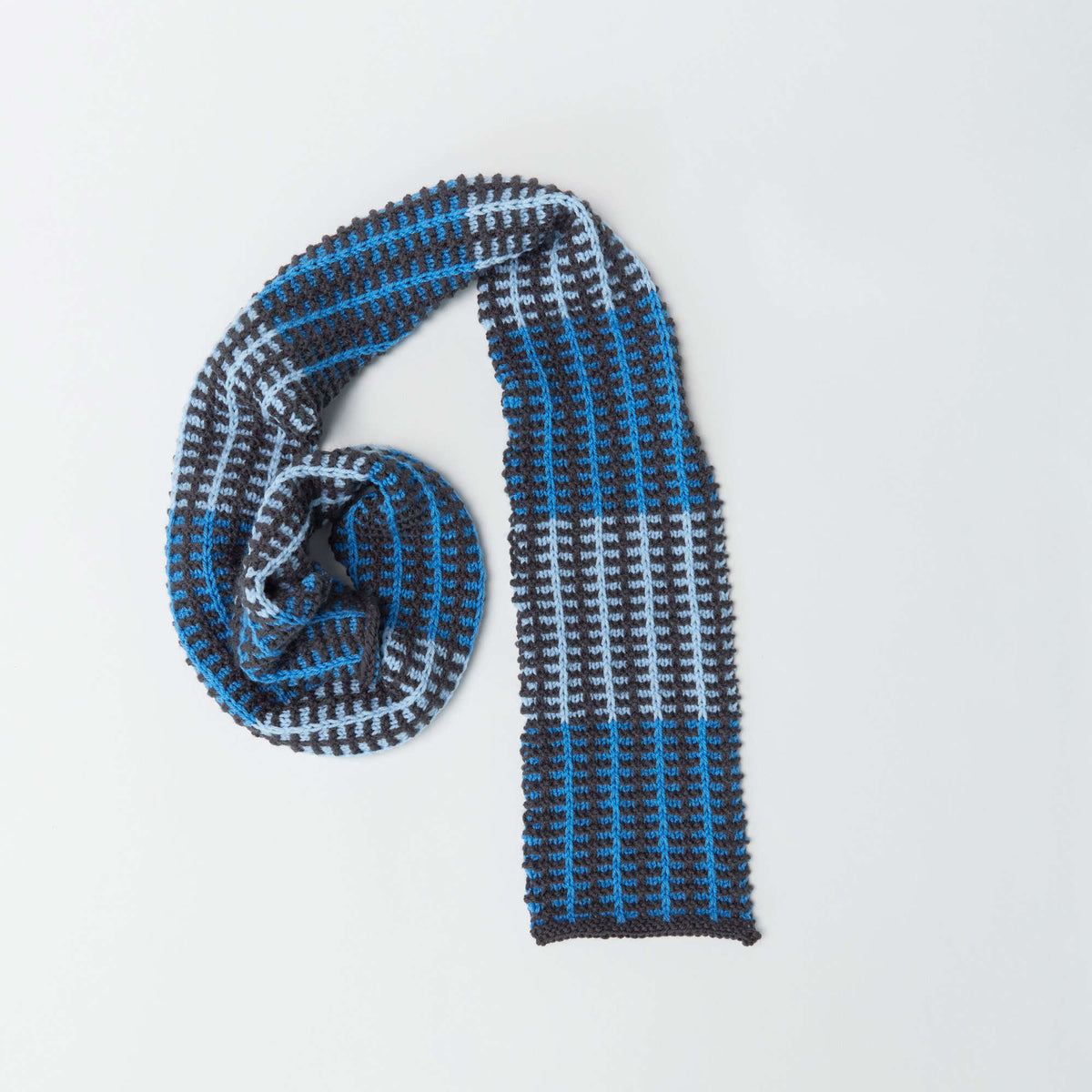 Knit Scarf made in Red Heart Super Saver Yarn