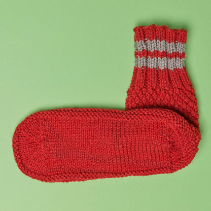 Red Heart Get Comfy Knit Slipper Socks All Variants