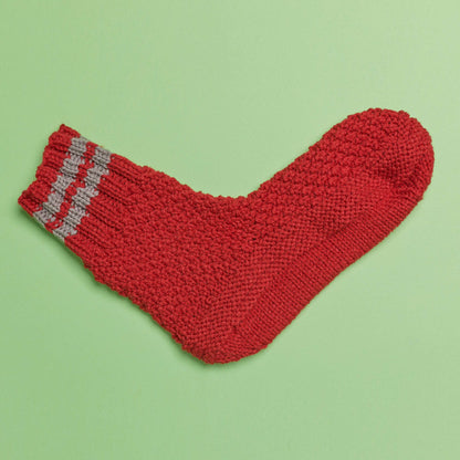 Red Heart Get Comfy Knit Slipper Socks All Variants