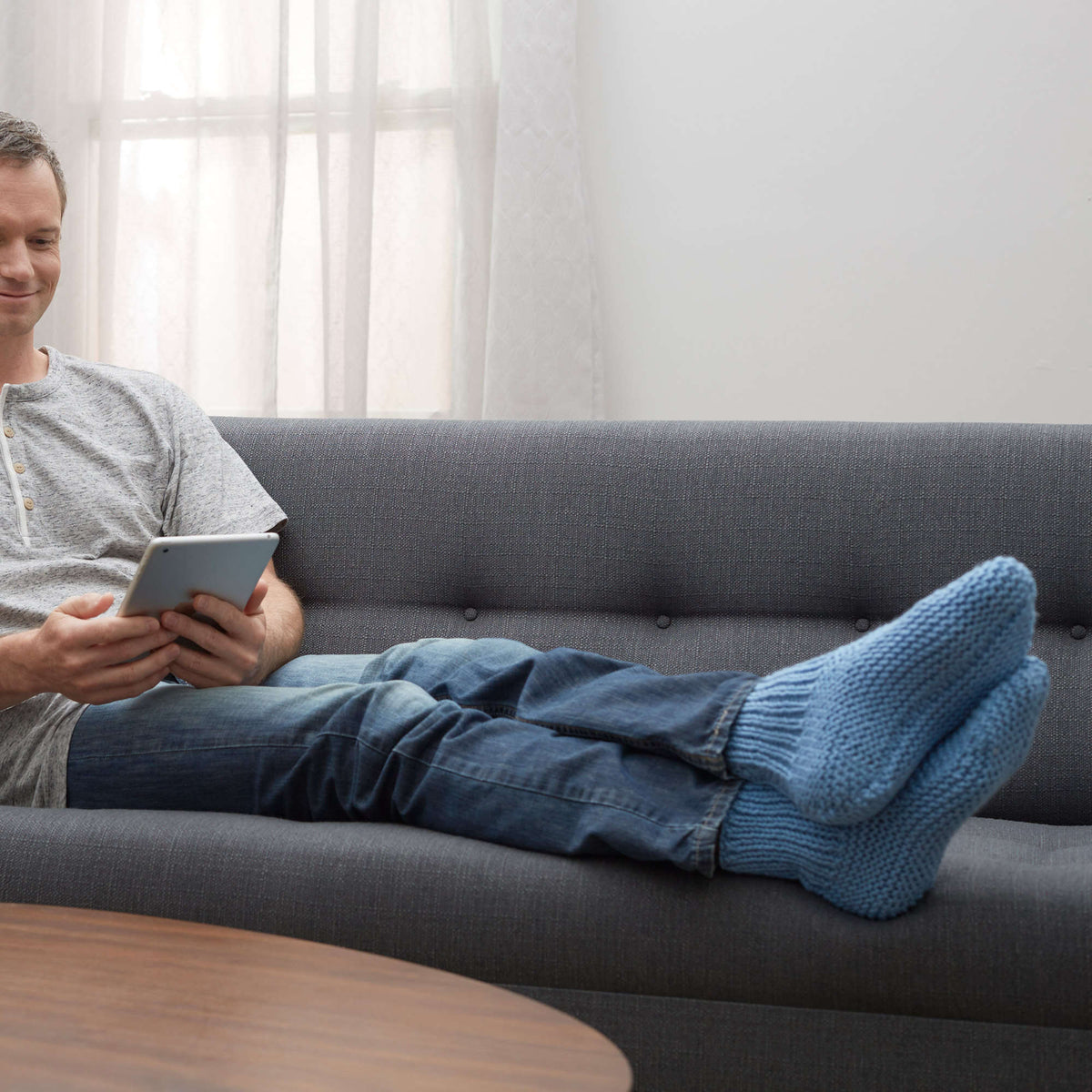 Knit Socks made in Red Heart With Love Yarn