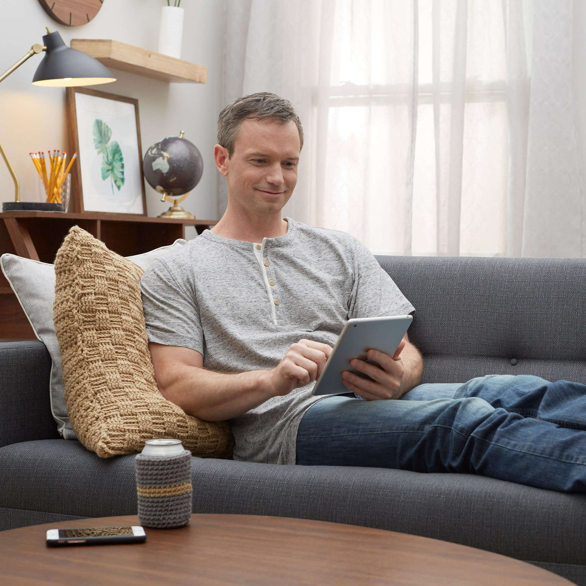 Knit Socks made in Red Heart With Love Yarn