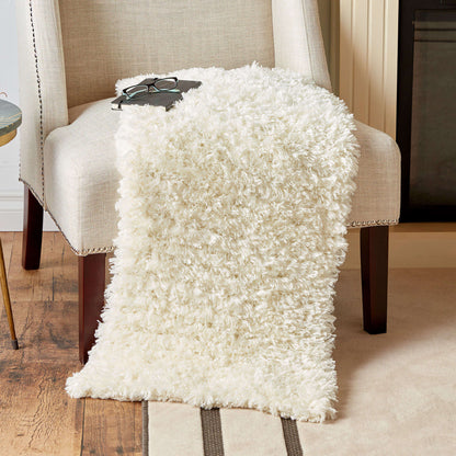 Red Heart Knit Throw Where Ever Knit Throw made in Red Heart With Love Yarn