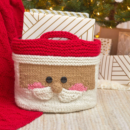 Red Heart Have a Cool Yule Knit Throw Knit Throw made in Red Heart With Love Yarn