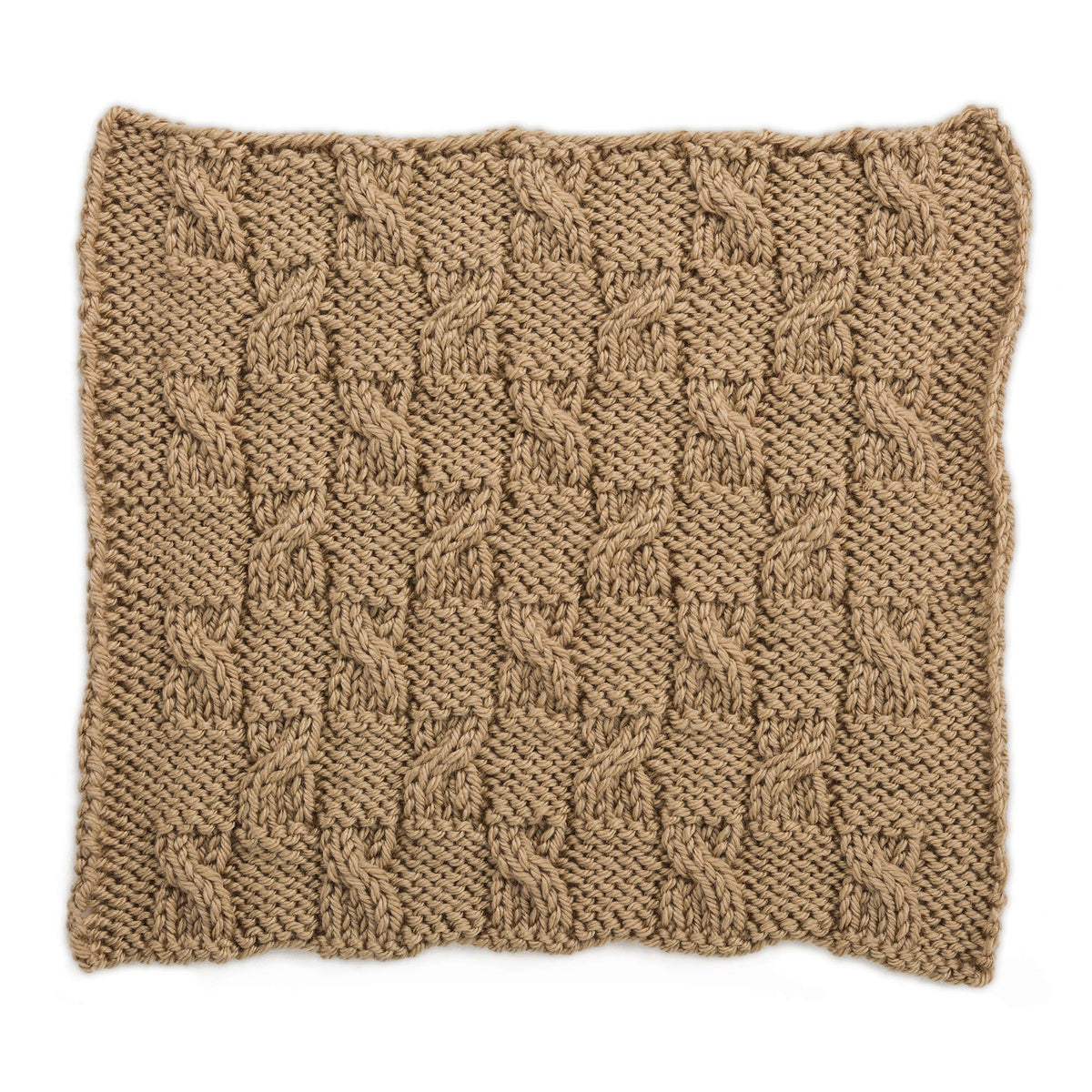 Knit Afghan made in Red Heart Soft Yarn